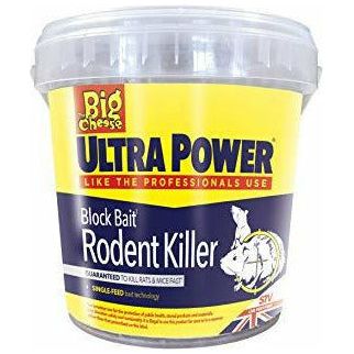 The Big Cheese Ultra Power Block Bait Rodent Killer (15x20g) STV568