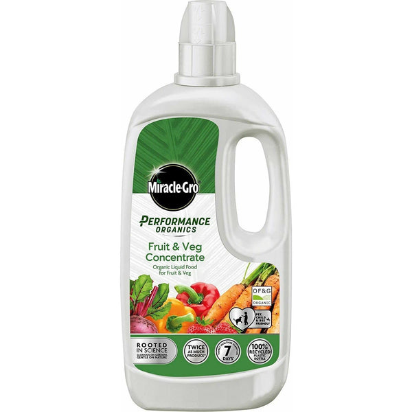 Miracle Gro Performance Organics Fruit & Veg Concentrate 1 Litre