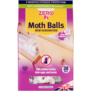 Zero In Moth Balls 30 Pack BOX