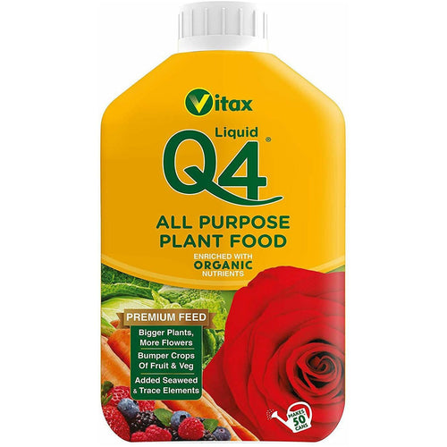Vitax Liquid Q4 All Purpose Plant Food 1 Litre