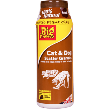 The Big Cheese Cat & Dog Scatter Granules Training Aid 450g 
