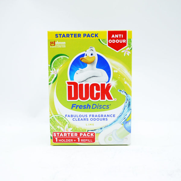Toilet Duck Fresh Gel Discs - LIME