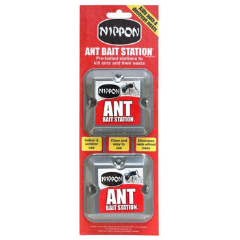 Nippon Ant Killer Bait Station Twin Pack